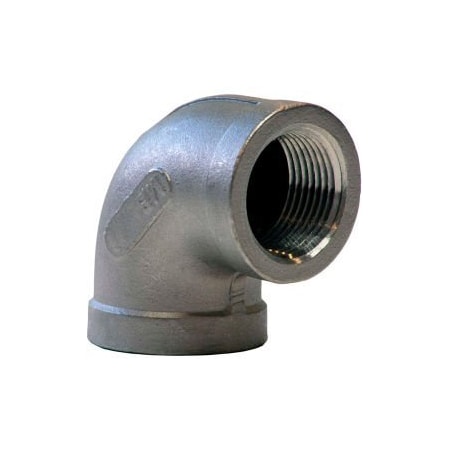 Merit Brass 1/2 In. 304 Stainless Steel 90 Degree Elbow - FNPT - Class 150 - 300 PSI - Import K401-08